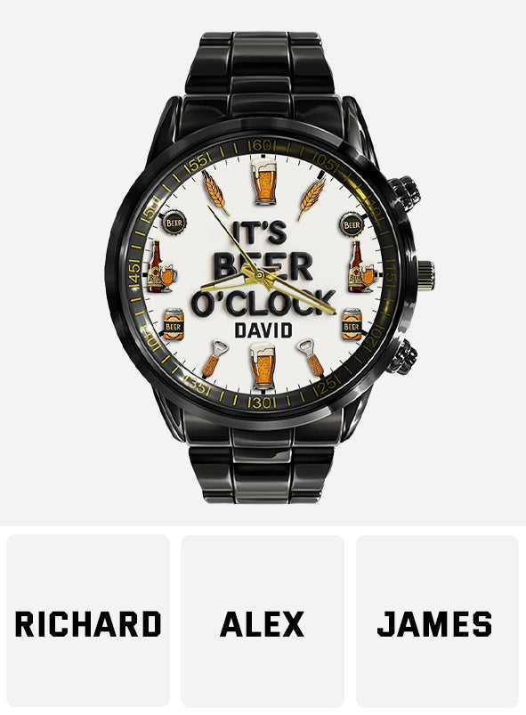 It's Beer Time - Personalized Beer Hand Watch