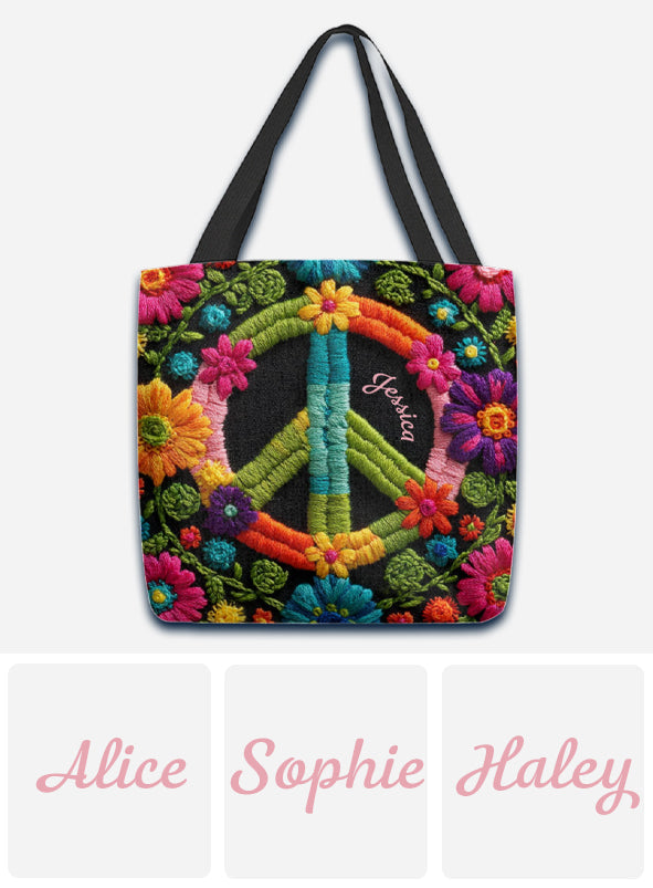 Hippie Soul - Personalized Hippie Tote Bag