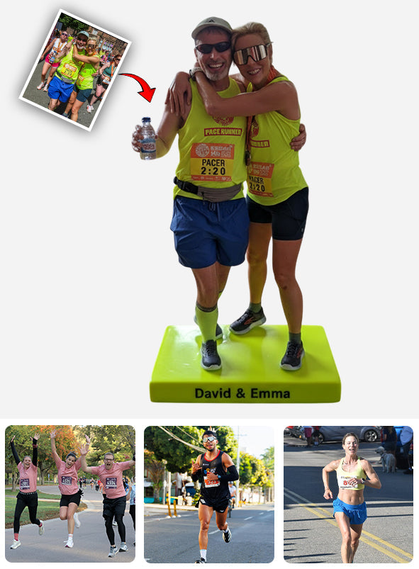Custom From Any Photo - Personalized Running Custom Shaped Acrylic Plaque