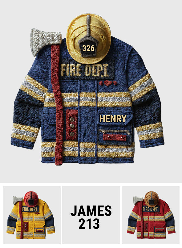 Service d'incendie - Tapis antidérapant personnalisé pour pompiers