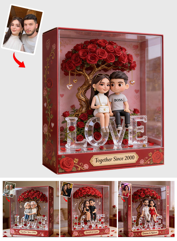 Custom Any Photo - Personalized Couple Custom Shaped Acrylic Plaque