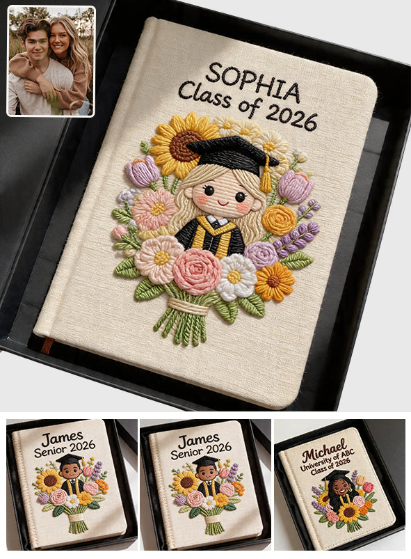 Cadeaux de Souvenir de Diplôme - Journal en Cuir Personnalisé