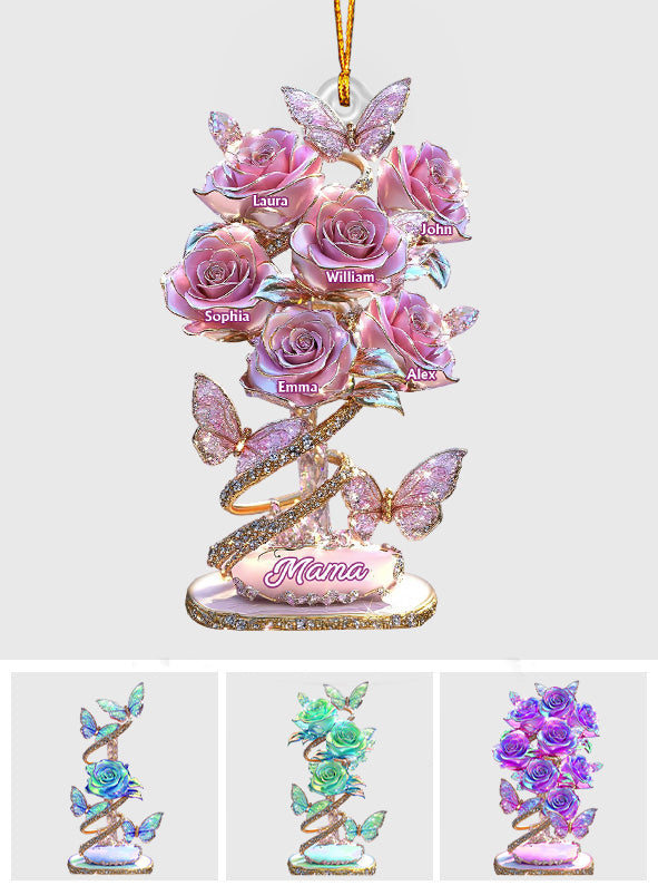 My Garden Gift For Mom, Grandma,... - Personalized Mother Transparent Ornament