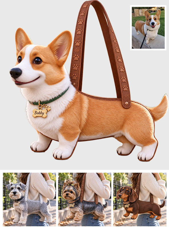 Bring Pet Everywhere - Personalized Dog Custom Shape Tote Bag