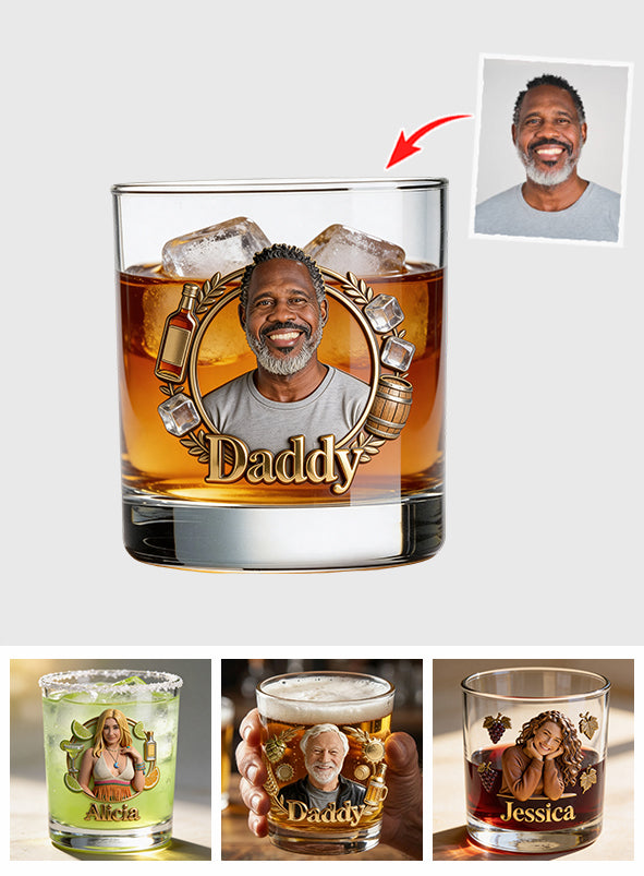 Alcoholic Beverage Fan, Beer, Cocktail, Whiskey, Wine... Lovers - Personalized Alcoholic beverage Whiskey Glass