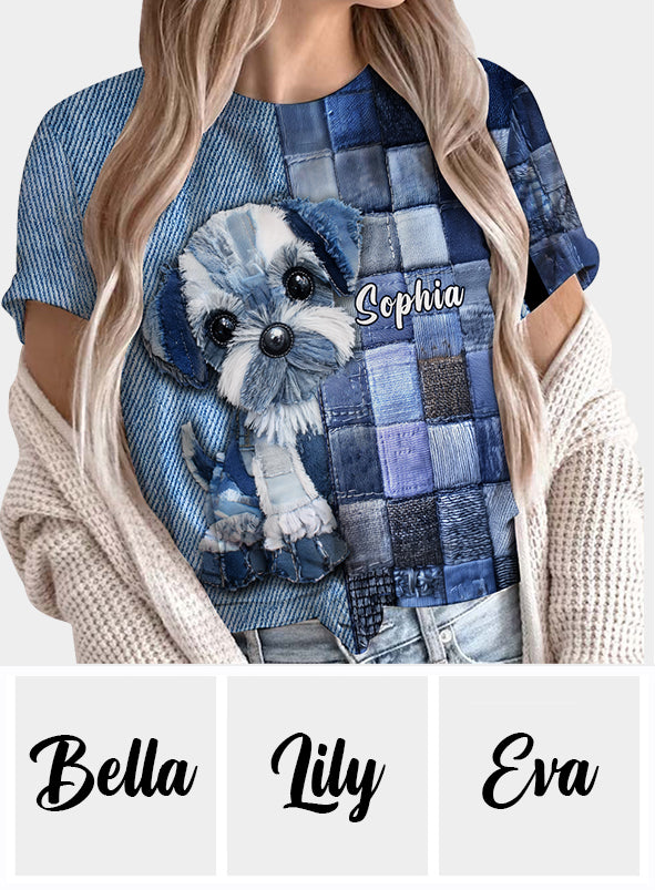 Love Dog - Personalized Dog All Over Shirt