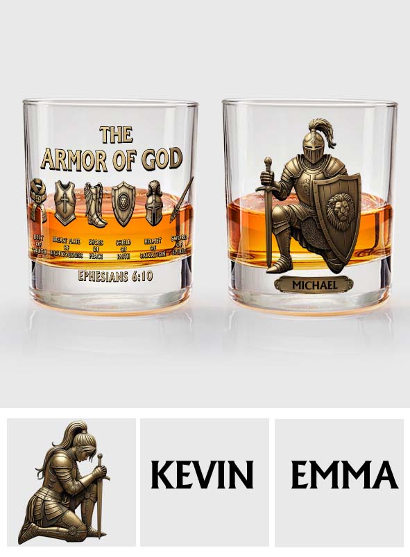 Amor Of God - Verre à whisky chrétien personnalisé