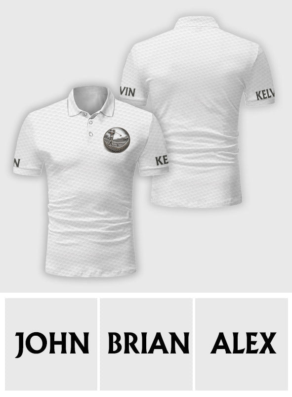 Love Golf - Personalized Golf Polo Shirt