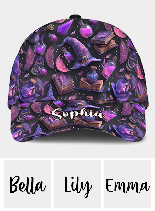 Purple Witch - Personalized Witch Classic Cap