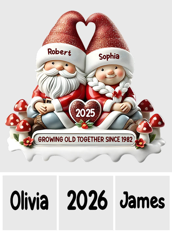 Ensemble depuis - Plaque acrylique personnalisée pour couple