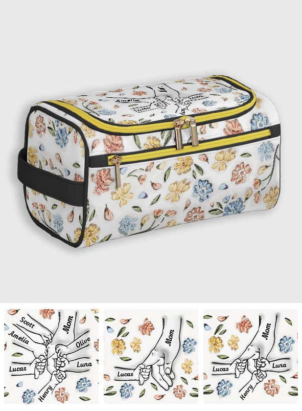 Prends ma main - Trousse de toilette personnalisée pour maman