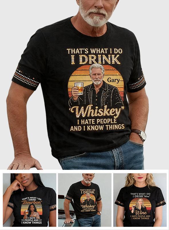 C'est ce que je fais - T-shirt personnalisé avec sarcasme