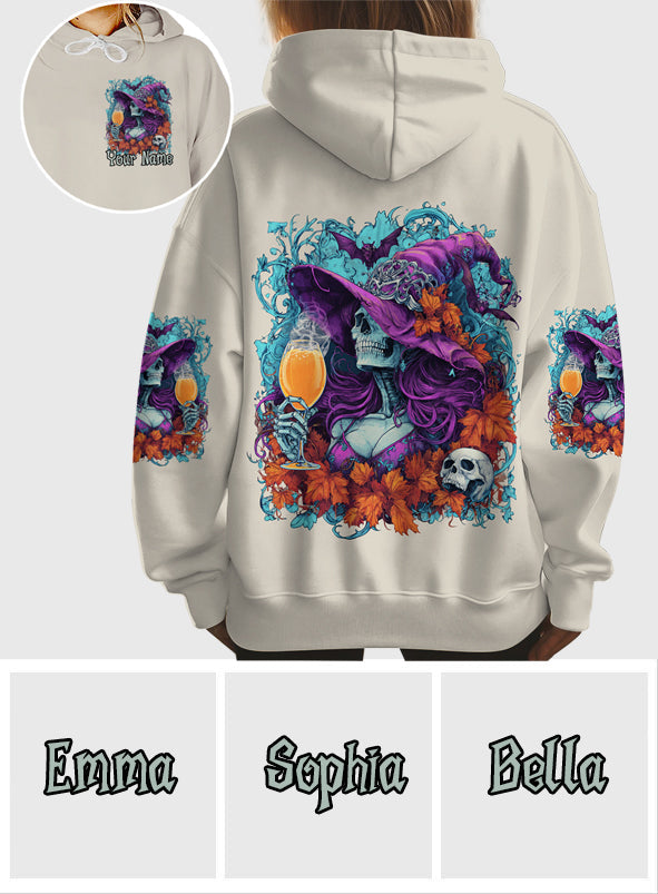 À la vôtre, sorcières ! - T-shirt personnalisé sorcière intégrale