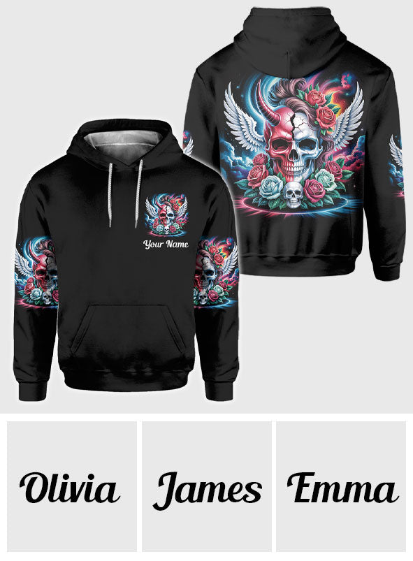 It's Going To Be One Of Those Days - Personalized Skull All Over Shirt