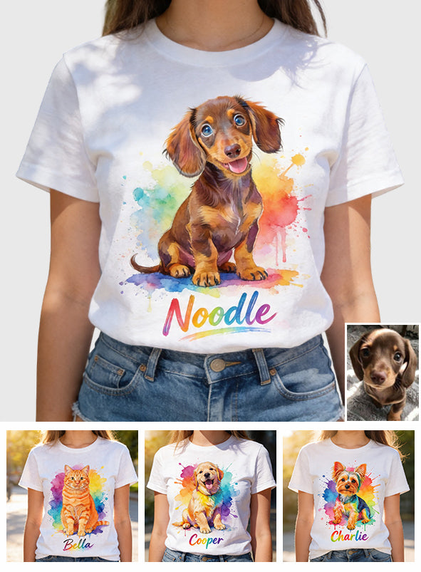 Photo Personnalisée - T-shirt et Sweat à Capuche pour Chien