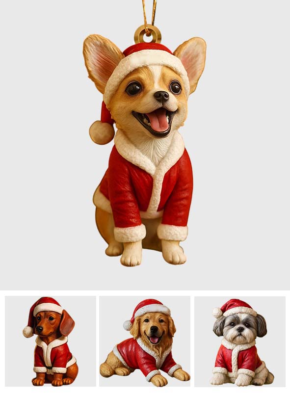 Poilu et lumineux - Figurine miniature 3D personnalisée pour chien