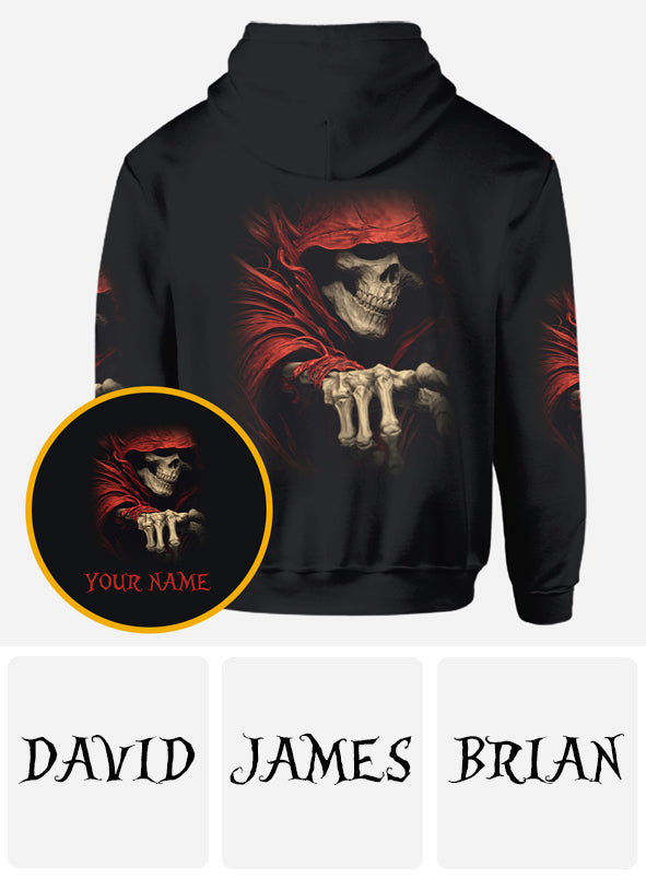 You're Next - Personalized Skull All Over Shirt