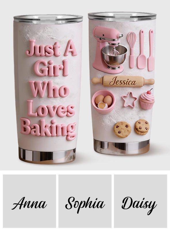 Love Baking - Personalized Baking Tumbler