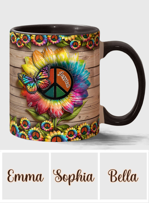 Hippie Soul - Personalized Hippie Accent Mug
