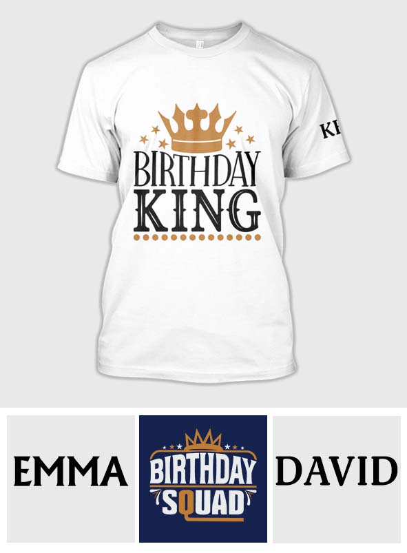 Happy Birthday - Personalized Birthday All Over Shirt