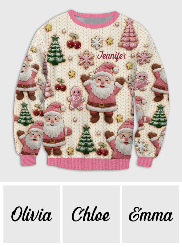 Pull de Noël moche personnalisé - Fêtes de fin d'année