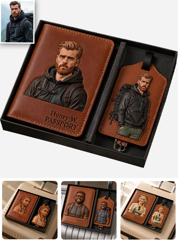 Ready To Go - Personalized Travelling Passport Holder