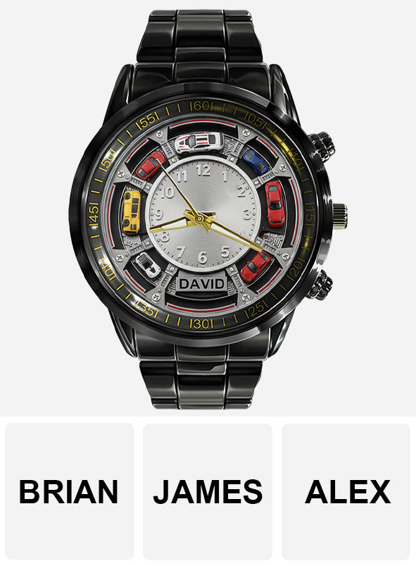 Montre personnalisée pour les passionnés d'automobile