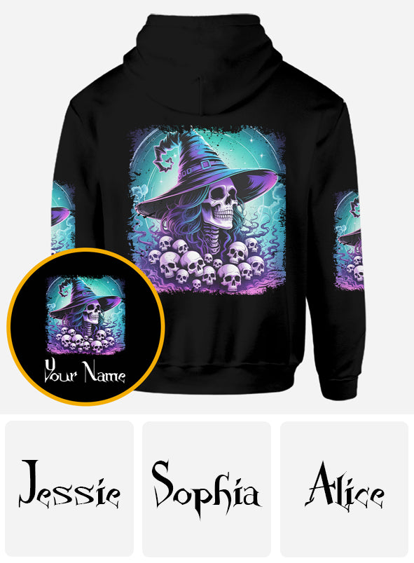 Elle a formé une sorcière - T-shirt personnalisé « Sorcière »