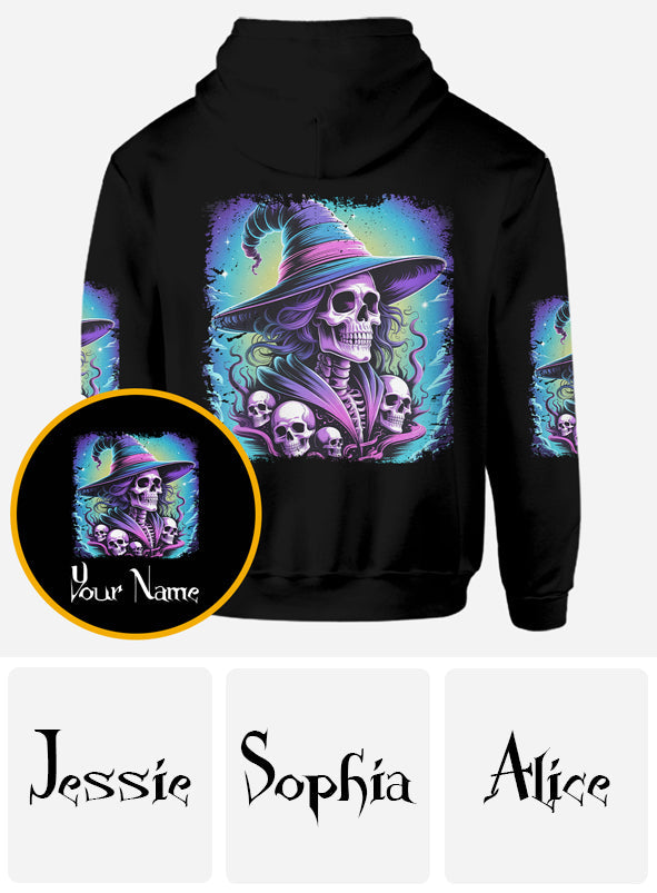 Elle a formé une sorcière - T-shirt personnalisé « Sorcière »