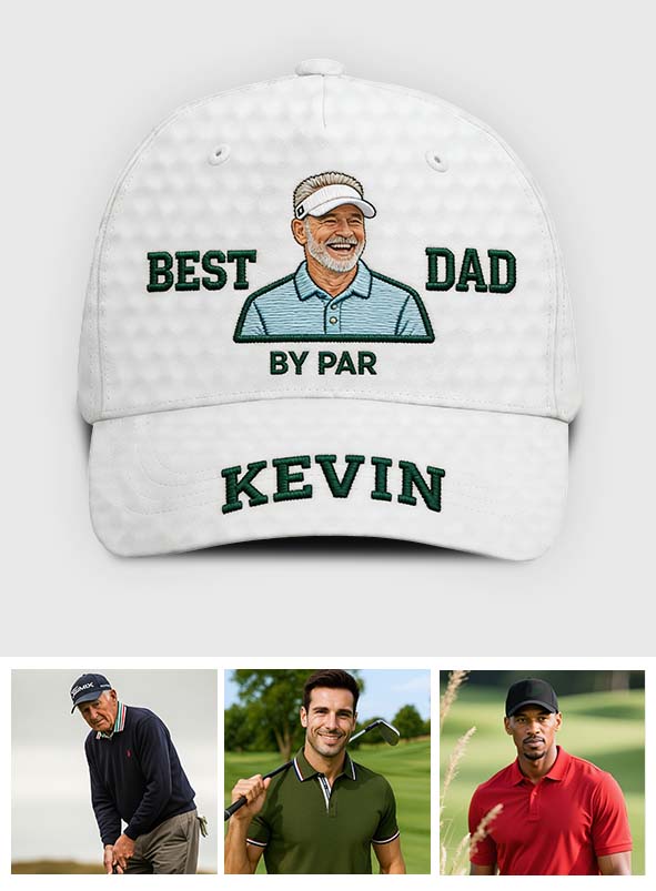 Casquette de Golf Classique Personnalisée - Meilleur Papa/Papi/Oncle