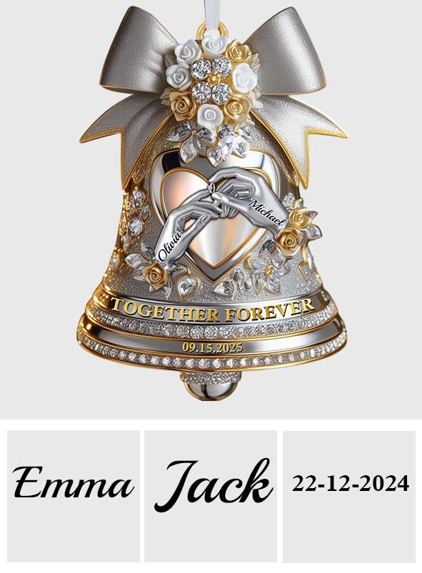 Ensemble pour toujours - Ornement personnalisé pour couple