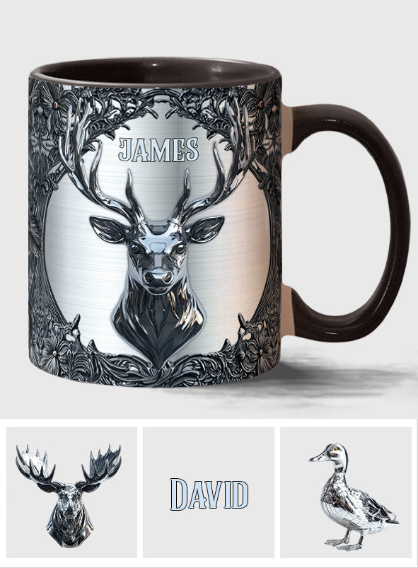 Love Hunting - Personalized Hunting Accent Mug