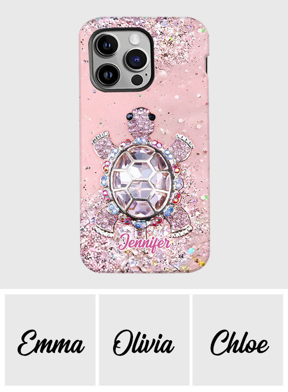 Just A Girl Who Loves Turtles - Personalized Turtle Full Print Phone Case