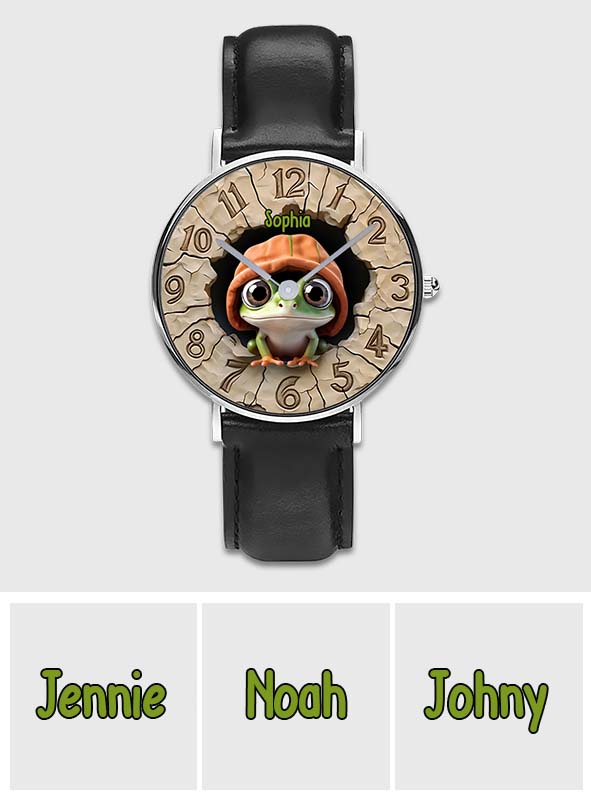 Love Frog - Personalized Frog Hand Watch