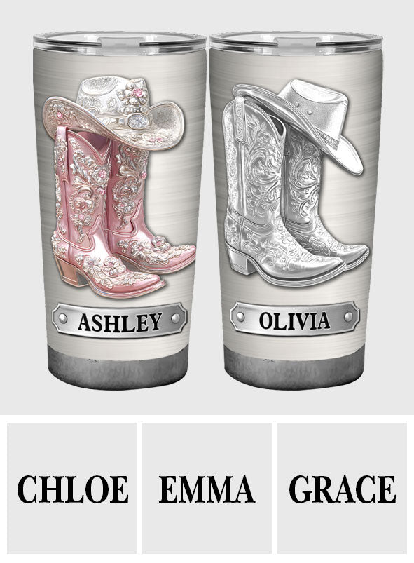 Esprit Western - Gobelet Cowgirl Personnalisé