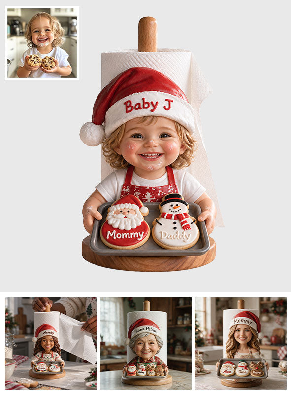 Baked With Loves - Personalized Baking Paper Towel Stand