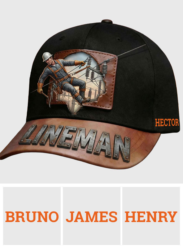 Love Lineman - Personalized Lineman Classic Cap