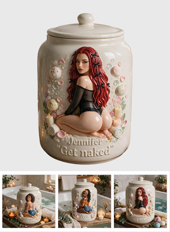 Get Naked - Personalized Spicy Couple Bath Bomb, Bath Salt