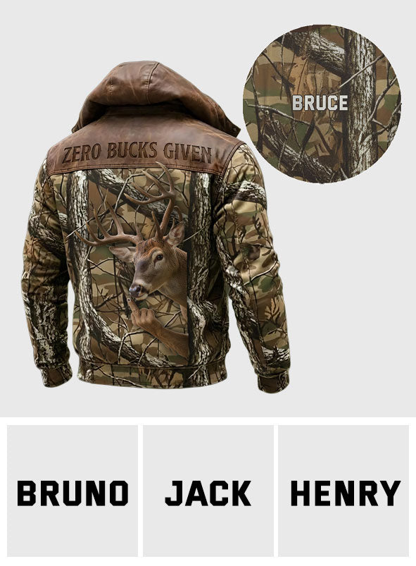 Zéro dollar donné - T-shirt de chasse personnalisé intégral