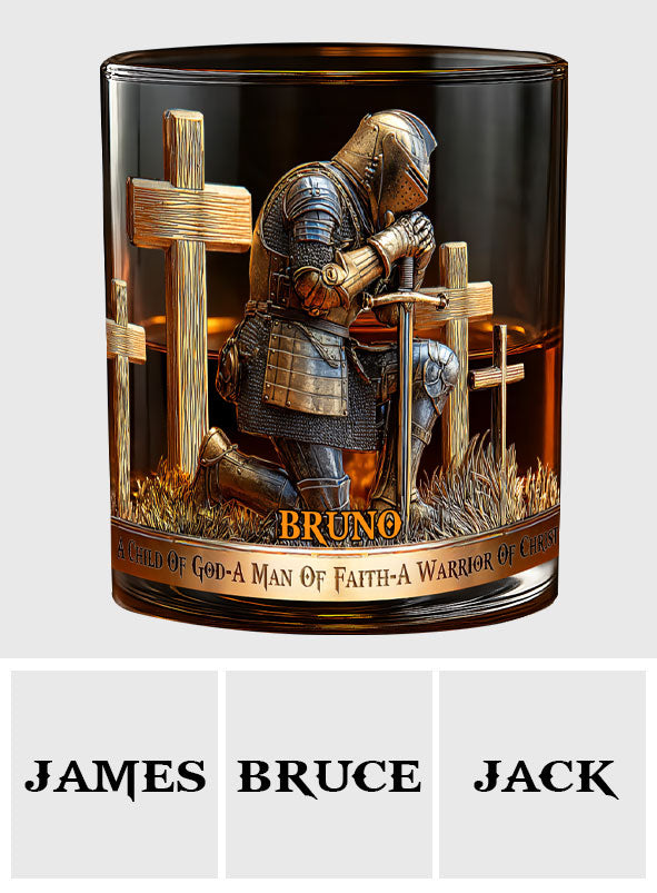 Un enfant de Dieu - Verre à whisky chrétien personnalisé