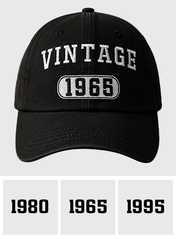Idée de Cadeau d'Anniversaire - Casquette Classique Brodée Personnalisée