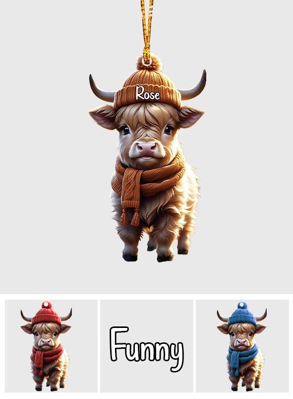 All I Want For Christmas - Personalized Ornament