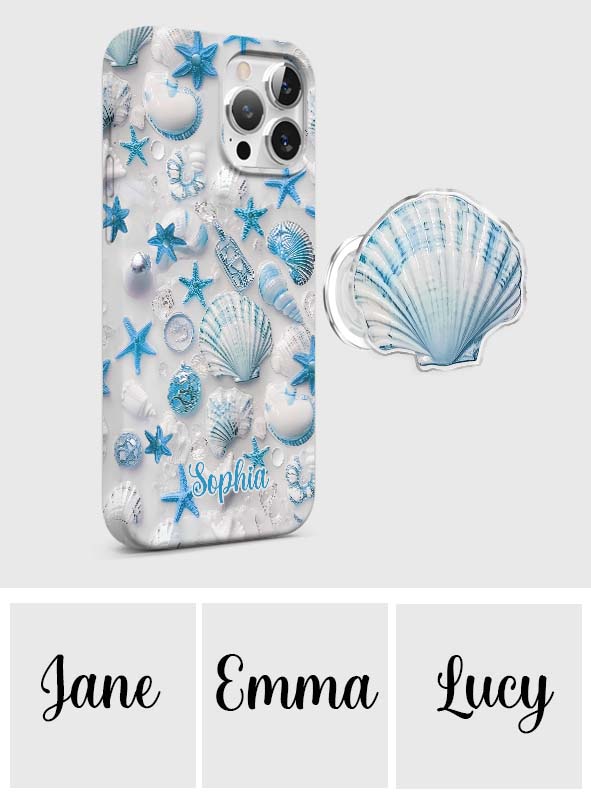 Beach Lovin' Girl - Personalized Sea Lover Full Print Phone Case
