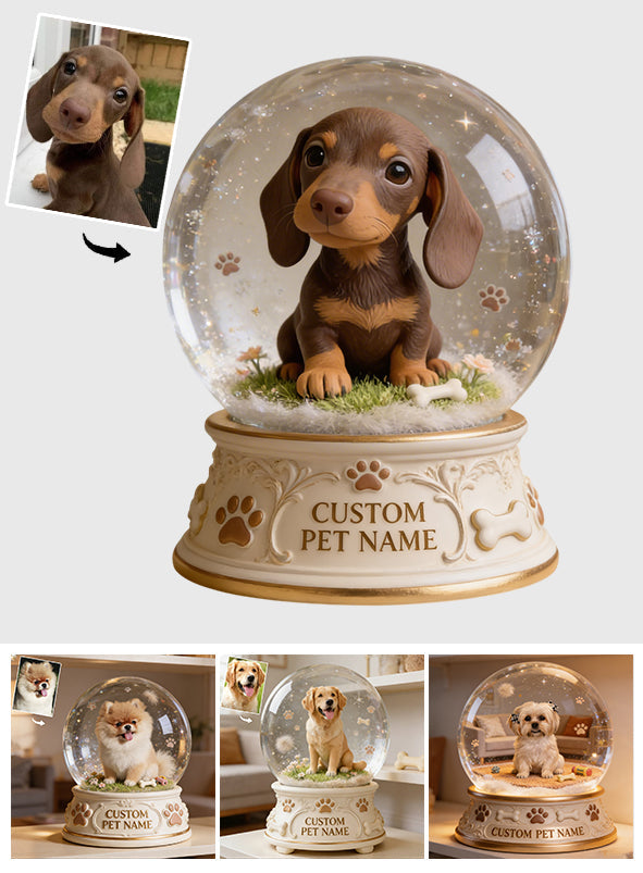 Custom Pet Table Decor From Any Photo - Personalized Dog Custom Shaped Acrylic Plaque