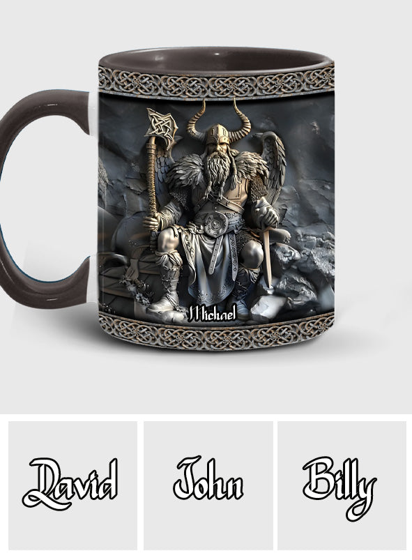 Viking - Personalized Viking Accent Mug