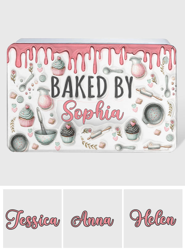 My Baking Tin - Personalized Baking Biscuit Tin