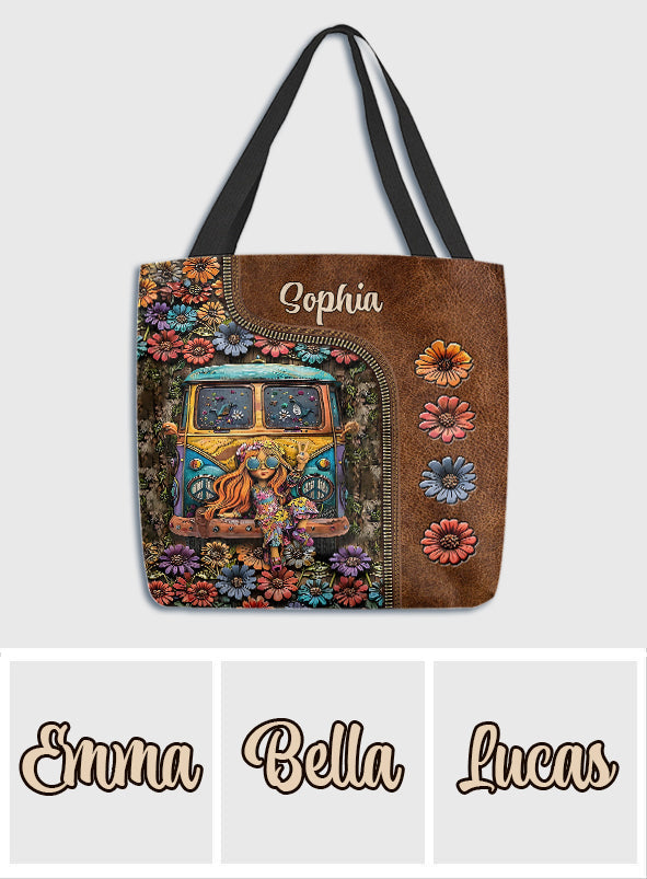 Hippie Soul - Personalized Hippie Tote Bag