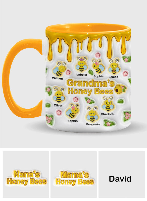 Les abeilles de grand-mère - Mug personnalisé « Grand-mère »