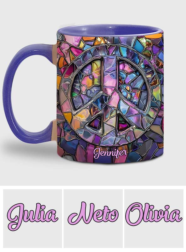 Hippie Soul - Personalized Hippie Accent Mug