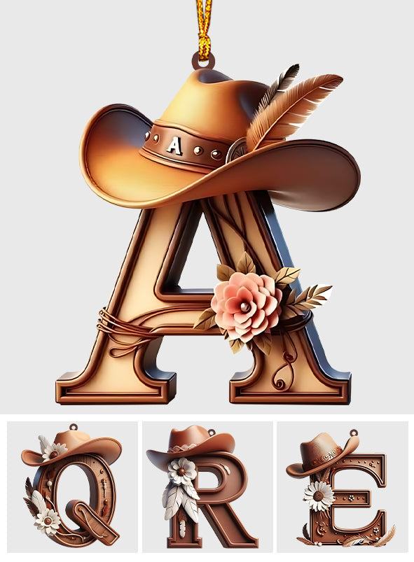 Strong Cowboy - Personalized Ornament